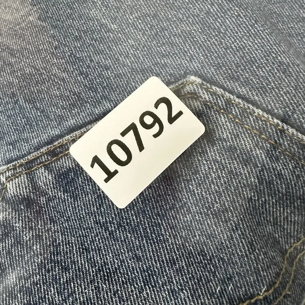 Levis 501 Jeans Mens 40x32 Blue Denim Straight Leg Button‎ Fly Classic Fit